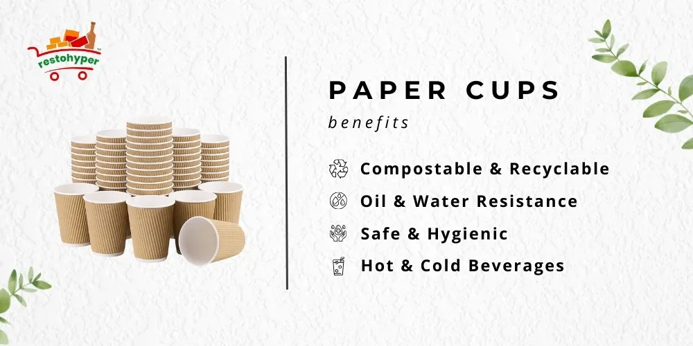 disposable paper cup with lid price