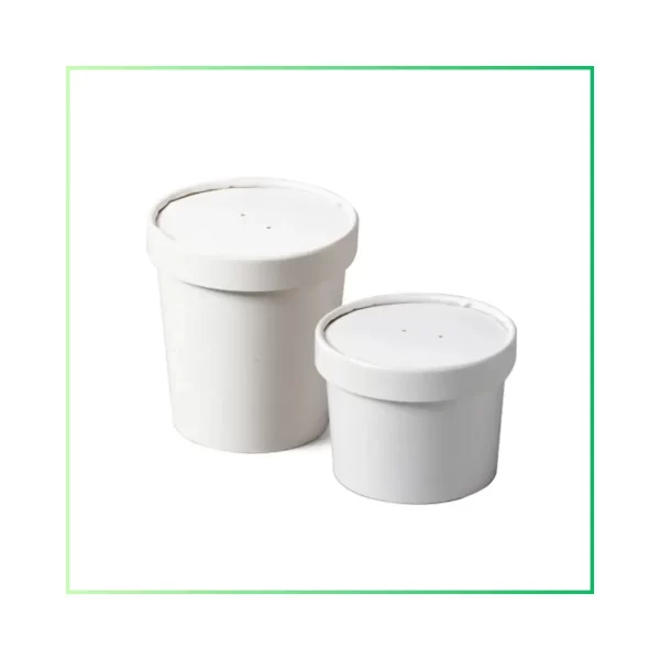 paper container with lid