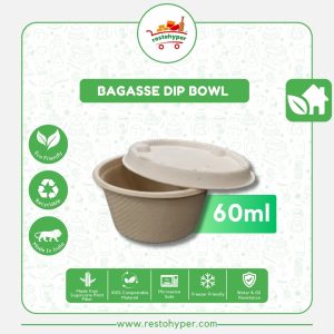 bagasse dip bowl 60ml