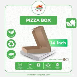 corrugated pizza box 14 inch